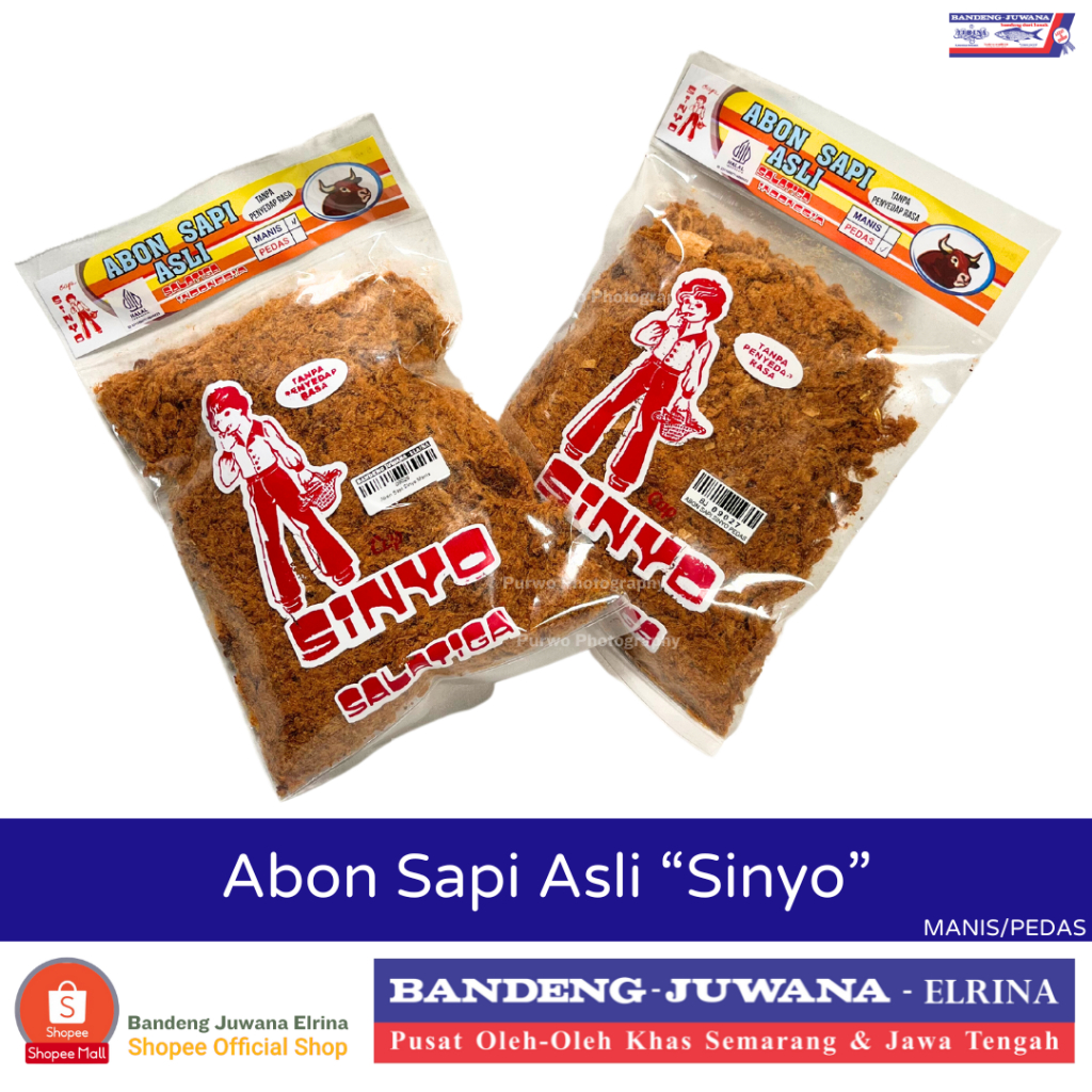 

Abon Sapi Asli merek SINYO