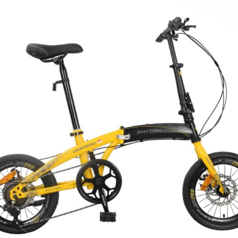 SEPEDA LIPAT ODESSY PHYTON SHIMANO 7 SPEED