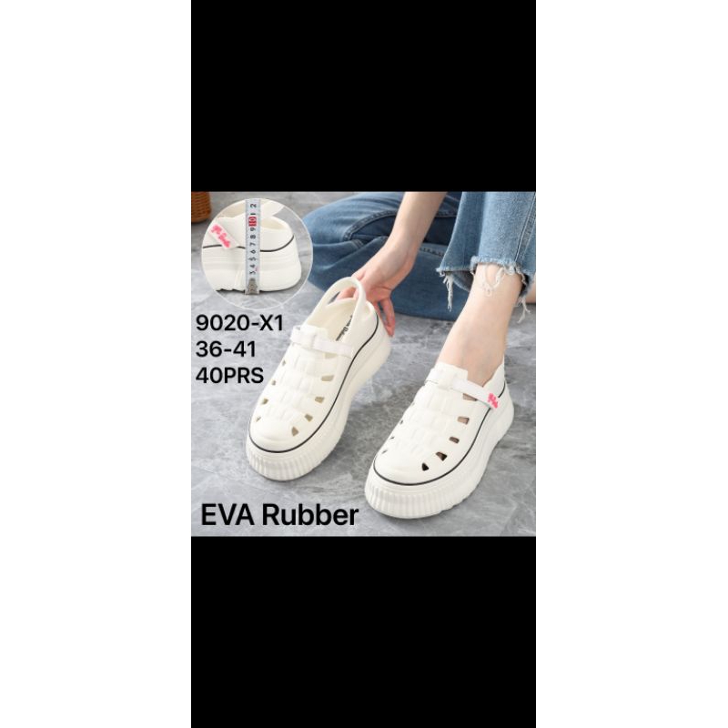 sandal wanita karet#sandal bustong wanita# wedges wanita