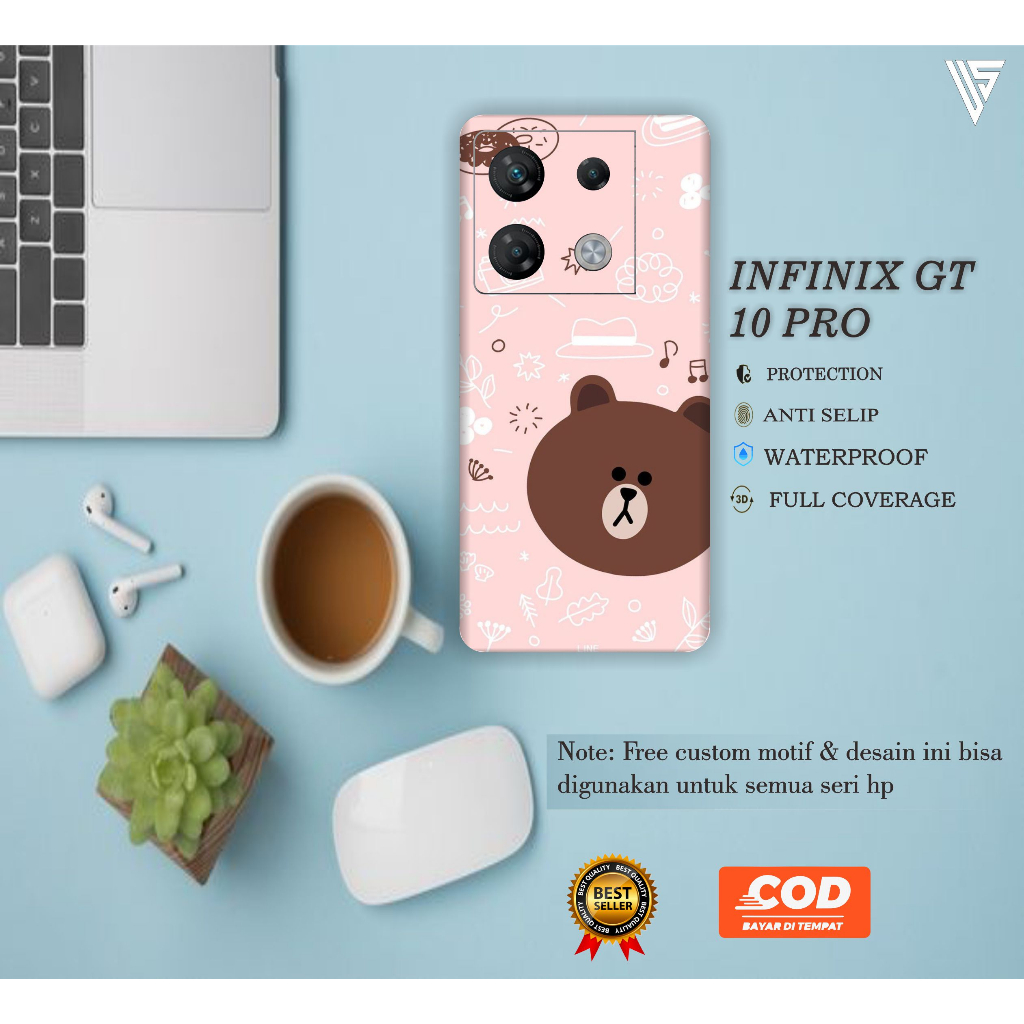 GARSKIN HANDPHONE INFINIX GT 10 PRO (ISI 2PCS)
