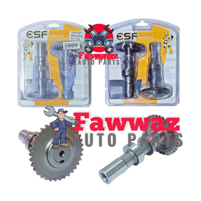 NOKEN AS CB150R SONIC 150R GTR150 NOKEN AS CAMSHAFT ESF MURAH & BISA COD