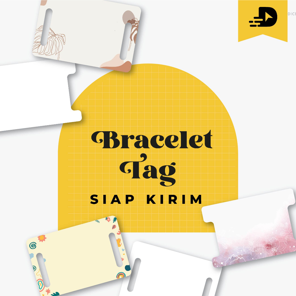 

Bracelet Tag Ready Siap Kirim