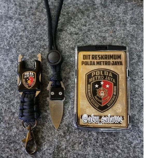 

plat id name tag DITRESKRIMUM POLDA METRO JAYA