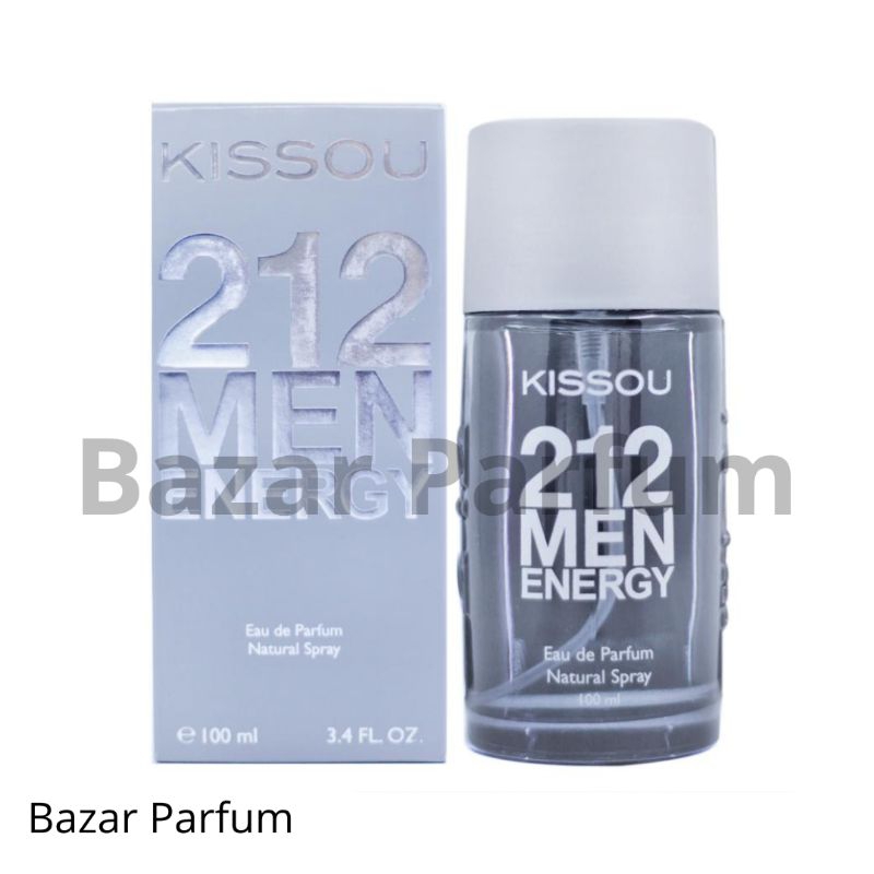 Parfum Pria Kissou 212 Energy Men EDP Original