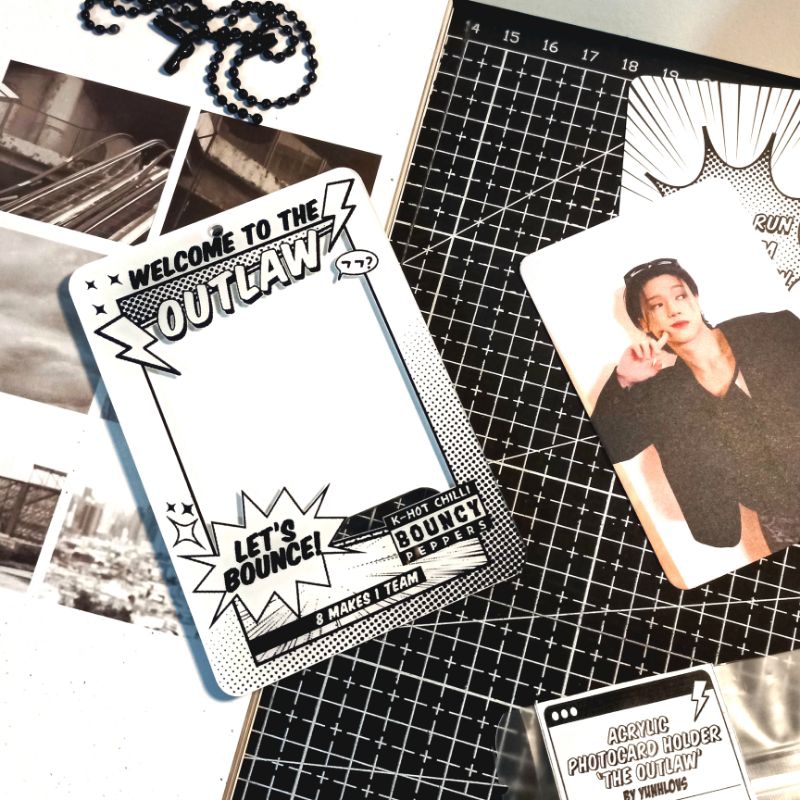 [PRE-ORDER] Photocard Holder ATEEZ The Outlaw by yunhlovs