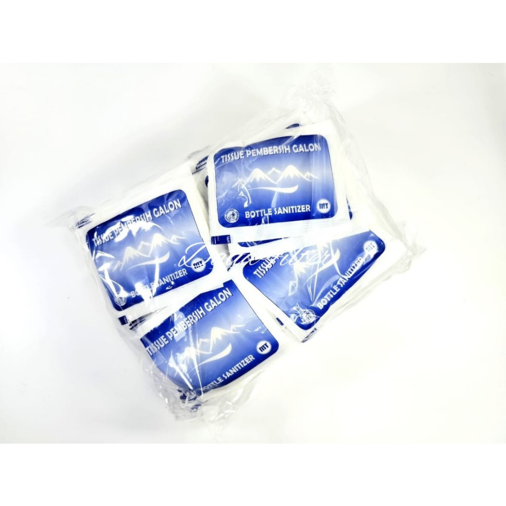 Tisu Pembersih Galon 1 pack / Tisu Galon Air isi Ulang / Tisu Galon MT - 100 pcs