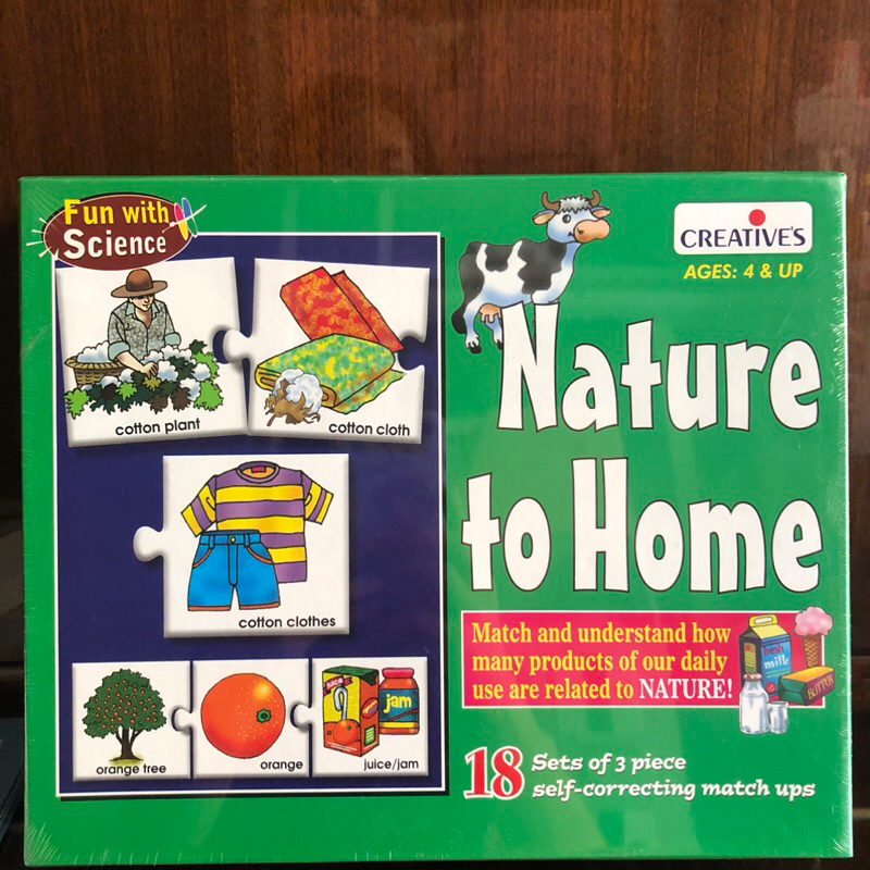 Nature to Home Science Puzzle merk Creatives