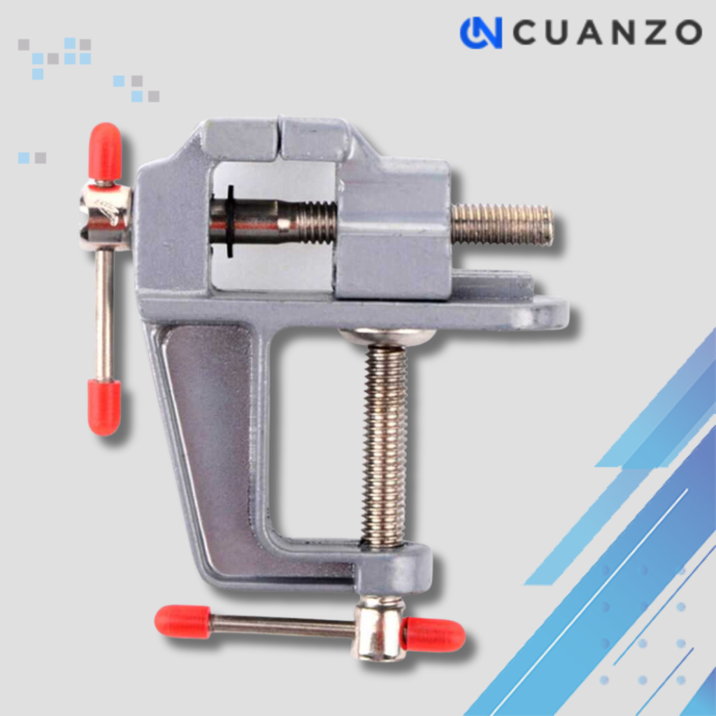 Clamp Penjepit Meja Catok Vise Table Kerajinan Seni Perhiasan / Klem Alat Ragum Paron Mini Jepit Jep