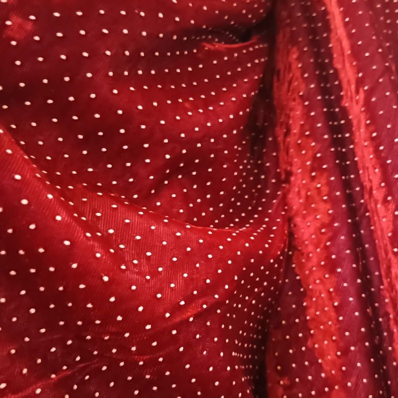 KAIN BLUDRU MOTOF BINTIK-BINTIK GARMENT