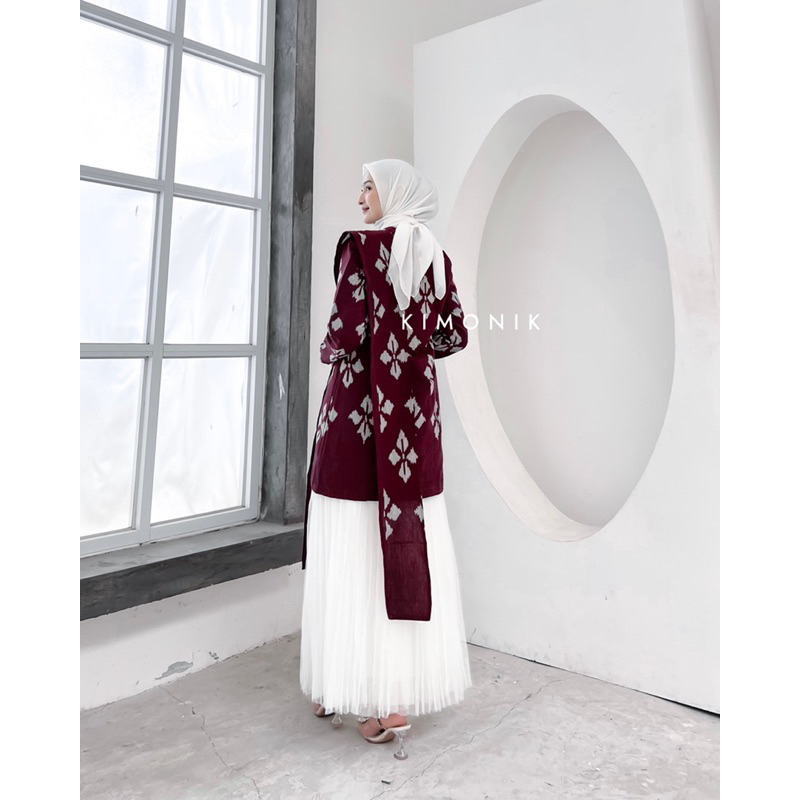 KIMONIK BAJU TENUN (WIDURI ROSA COUPLE)