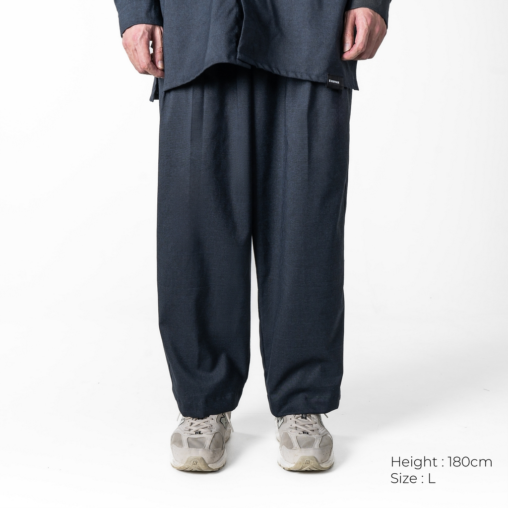 Celana Bodypack Waltz Wide Pants - Navy