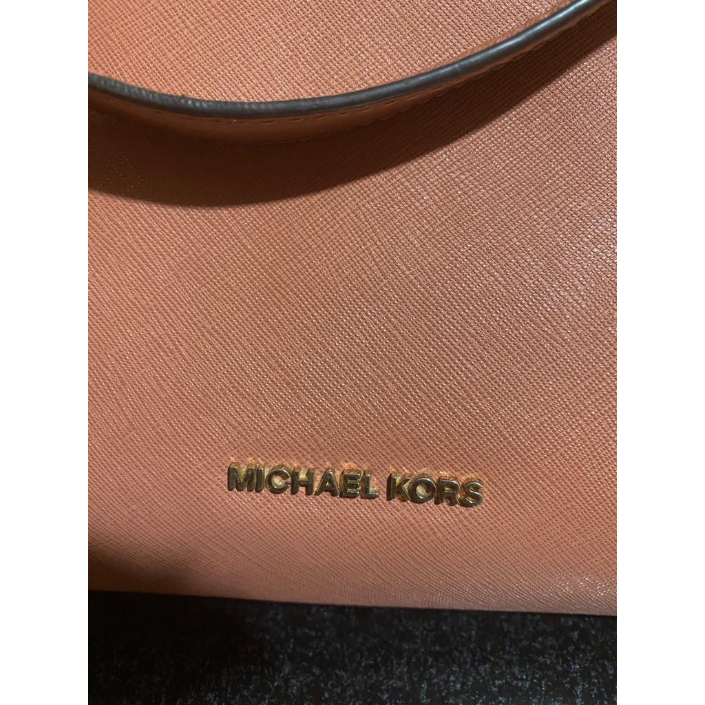 MICHAEL KORS PEACH SECOND TAS MICHAEL KORS PRELOVED