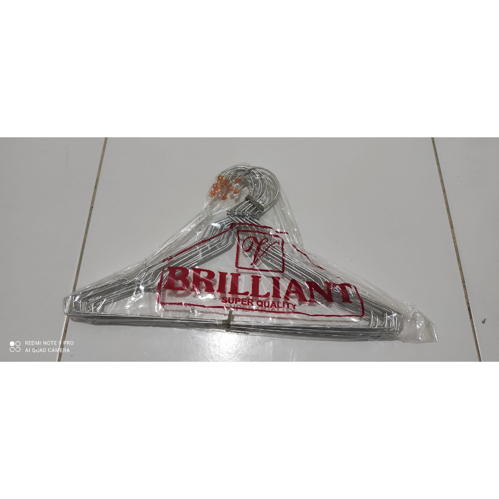 Gantungan Baju ANAK Anti Karat khusus 12 pcs Murah 1 LUSIN - Hanger Kawat  STAINLESS KASTOK PAKAIAN