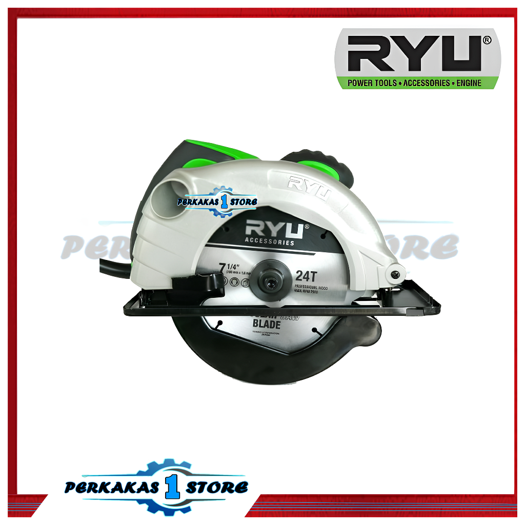 Ryu Circular Saw RCS 185-2 Mesin Potong Kayu / Circle 7 Inch