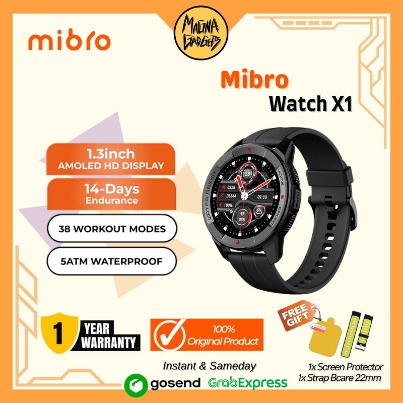 Mibro Watch X1 Smartwatch 1.3" AMOLED Display 5 ATM Waterproof Garansi Resmi