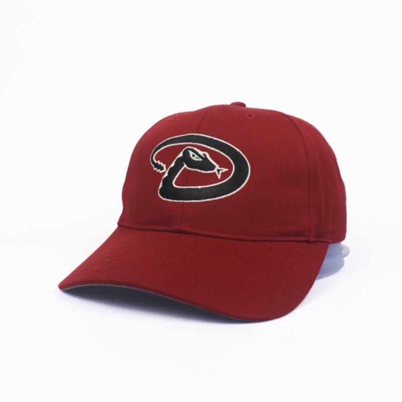 Topi Baseball 47Brand Arizona Diamondbacks Maroon OSFA Adjustable Second Murah Original