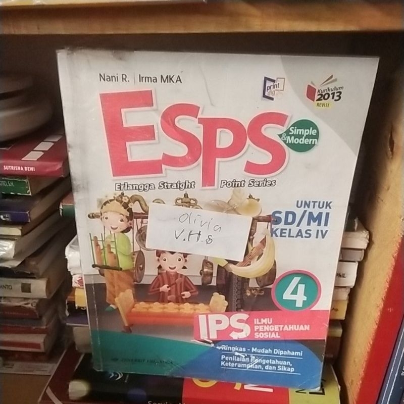 buku esps ips kelas 4 sd