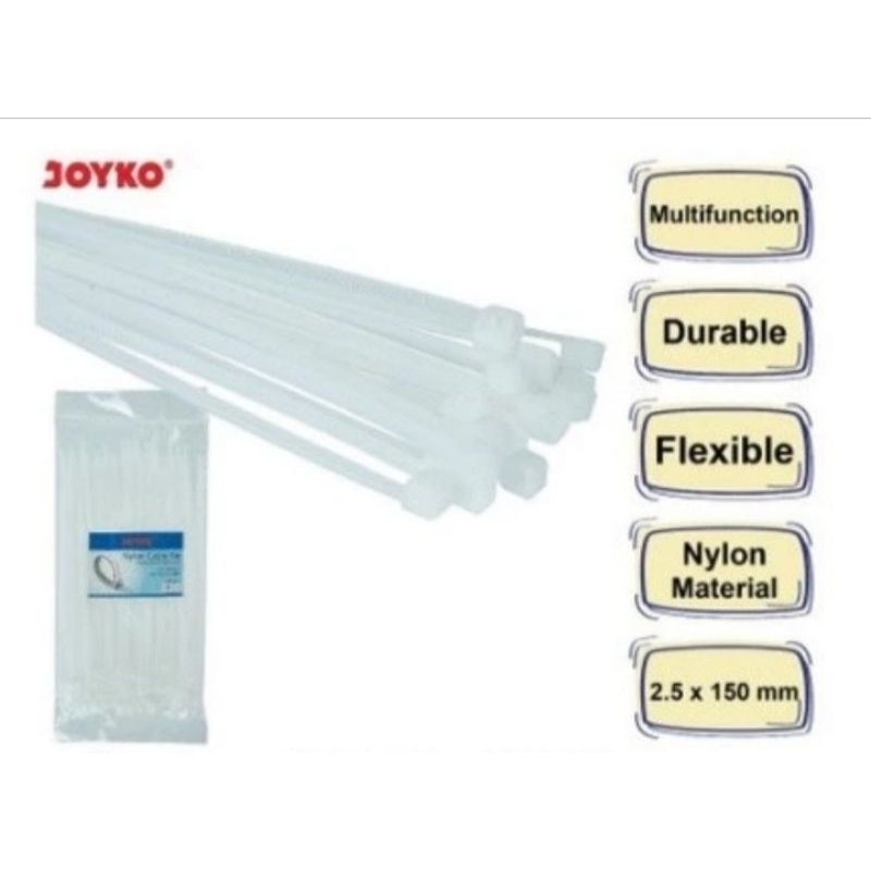 

Nylon Cable/Cable Tie JOYKO CBT-11 20 Cm (Isi 100)