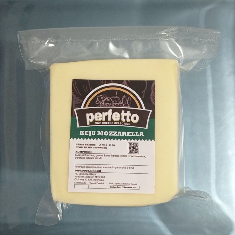 

GRA Keju Mozzarella Perfetto 200gr Murah / Perfetto mozarella chesse 200g - keju mozzarella perfetto
