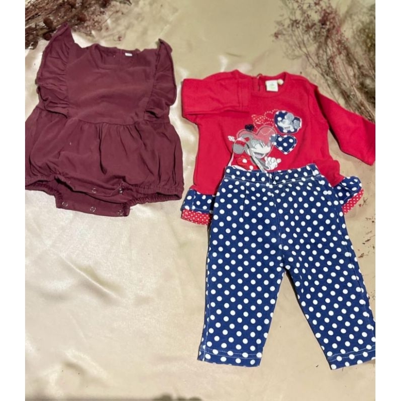 baju bayi preloved / velvet