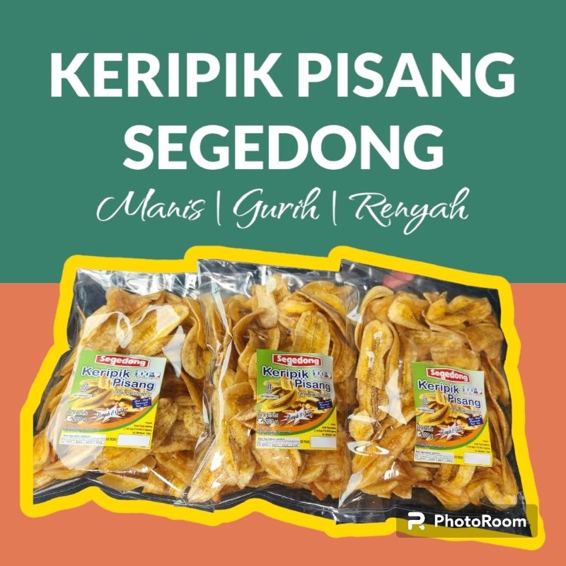 

Keripik Pisang Segedong Khas Kalimantan Barat | Manis, Gurih & Renyah
