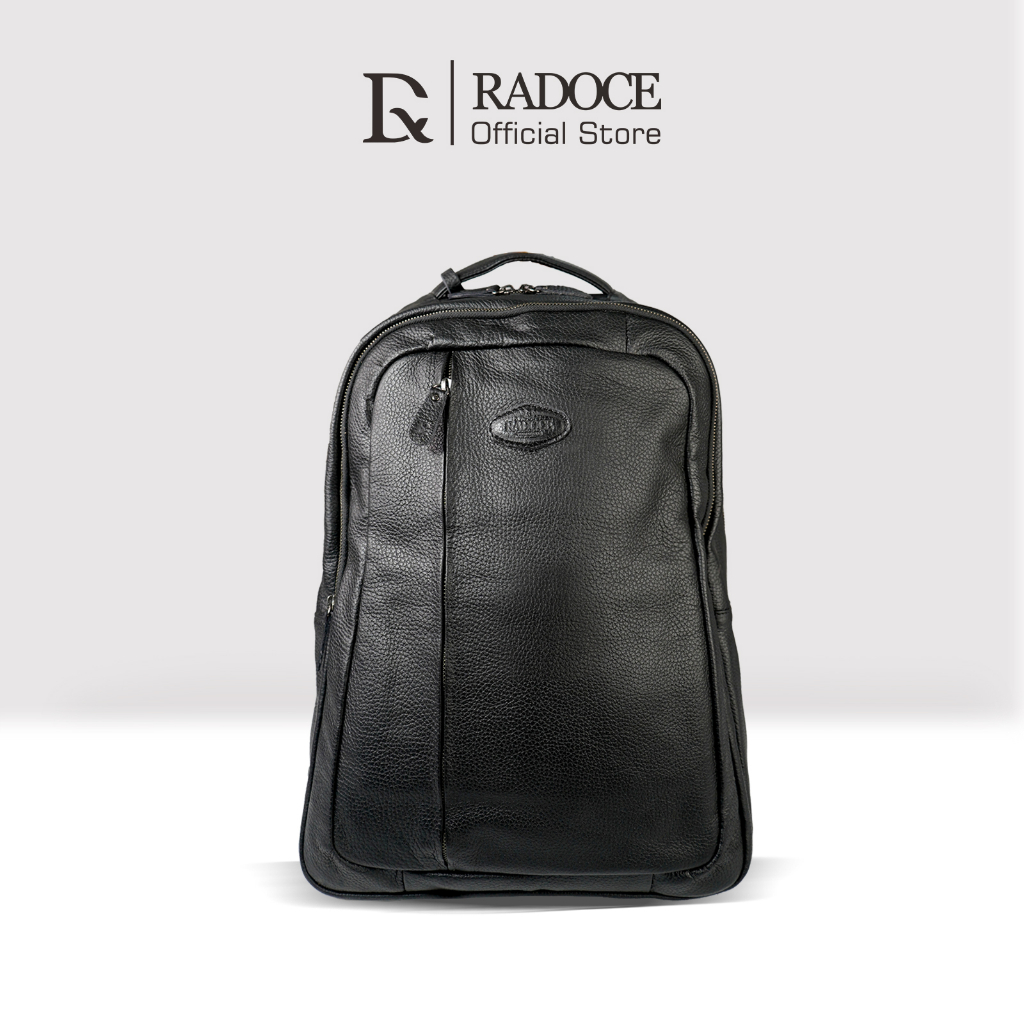 Radoce Bags - Ransel Laptop Pria - Tas Kulit Sapi Asli - BP Sake