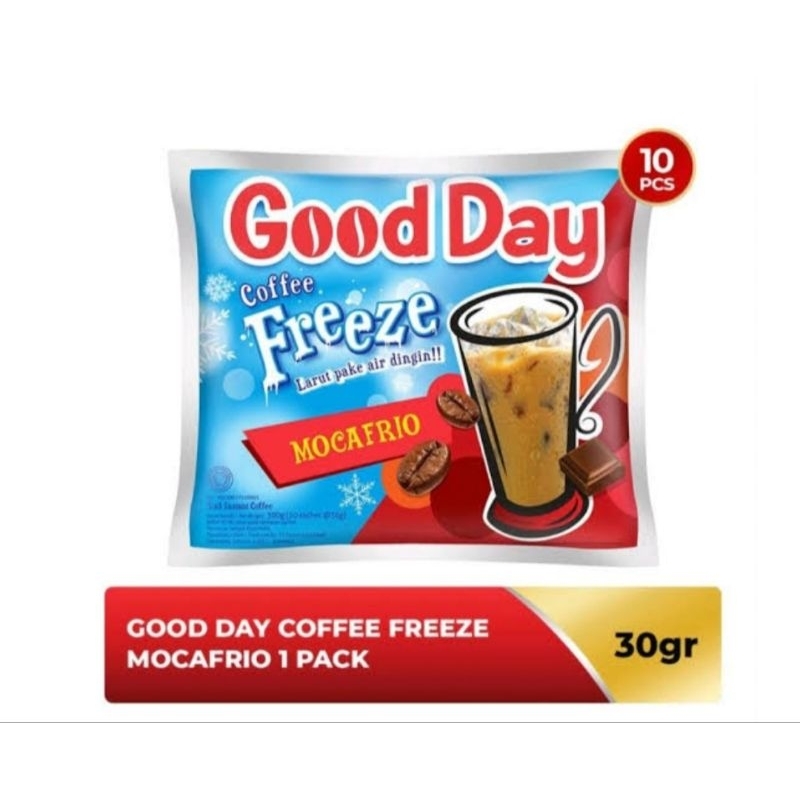 

GooDay Freeze Mocafrio 1 Renceng isi 10pcs