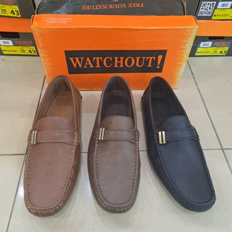SEPATU PRIA TERBARU WATCHOUT MODEL LOAFER ORIGINAL 100%