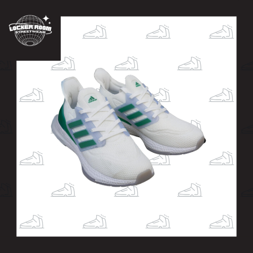 Adidas Ultraboost 21 White Green