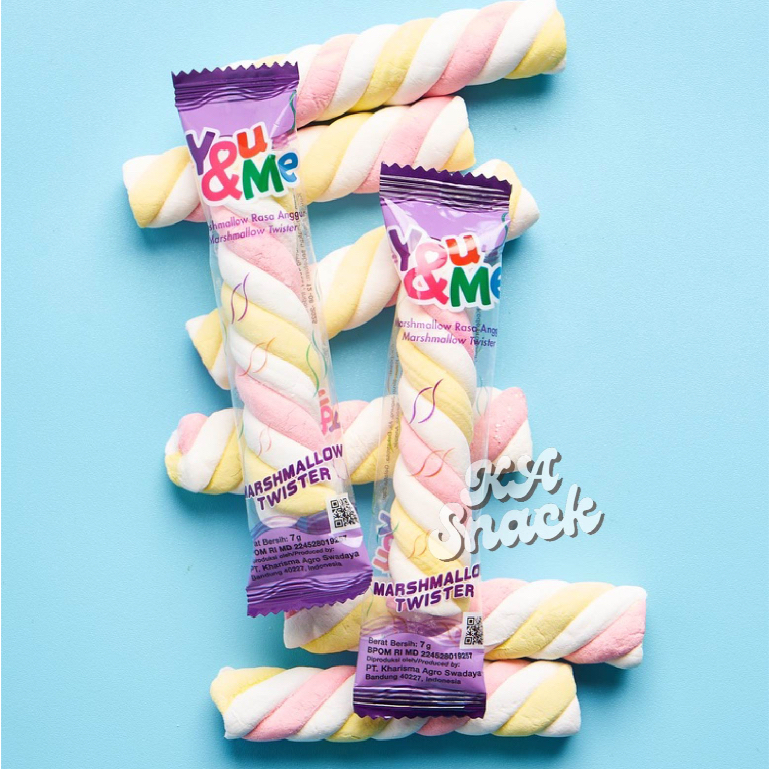 

You&Me Twister Marshmallow Rasa Anggur GRATIS ONGKIR