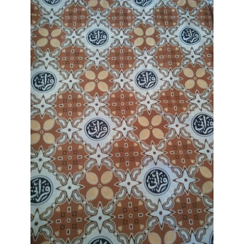 kain seragam anak  qiroati warna orange eceran
