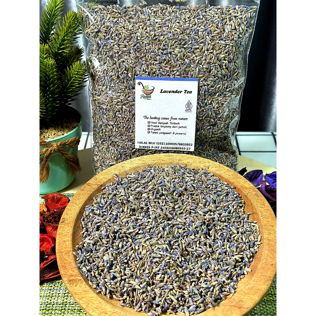 

Dried Lavender Tea 10 Gram - Teh Lavender Kering Rempah Bu Risma