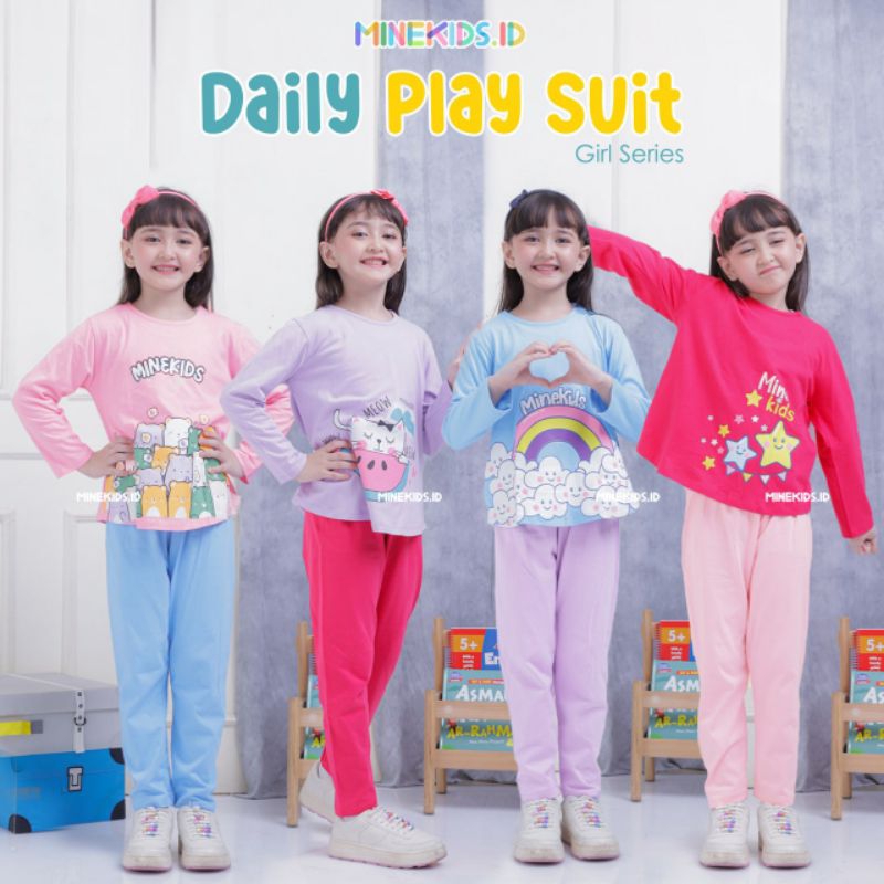 [ MK-13 ] By Minekids baju piyama anak samarinda setelan baju tidur anak perempuan baju pajamas anak