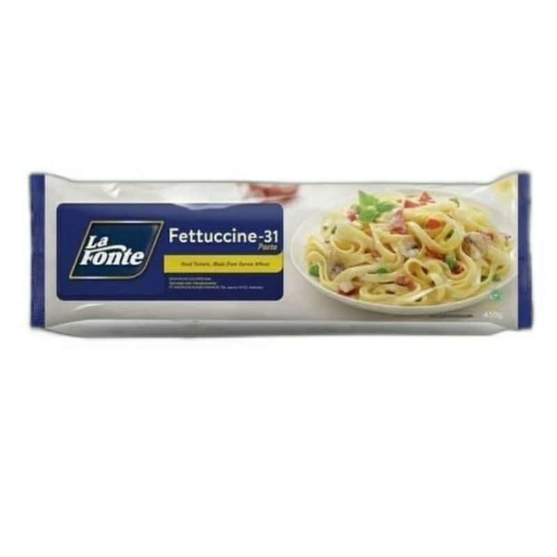 

LA FONTE Lafonte Spaghetti Fettucine 450 gram - Spageti Fetucini