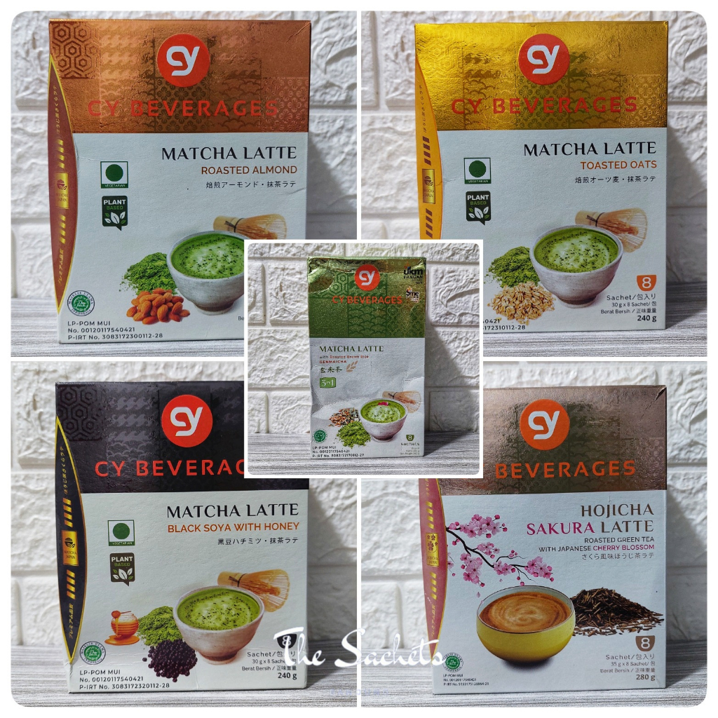 

CY Matcha Hojicha Sakura Latte Sachet