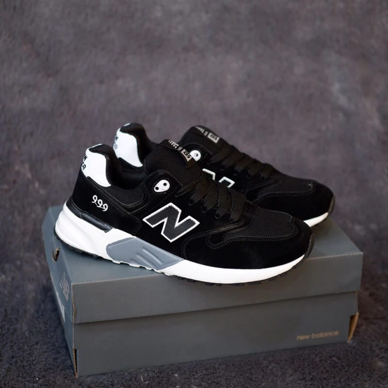 SEPATU SNEAKERS BEST SELLER / SEPATU WANITA TERBARU NEW "NB" 999 HITAM PUTIH IMPORT / SEPATU AEROBIK