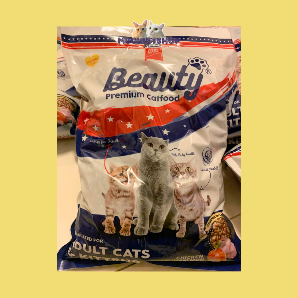 BEAUTY Cat Food Adults & Kitten 500gr & 1kg