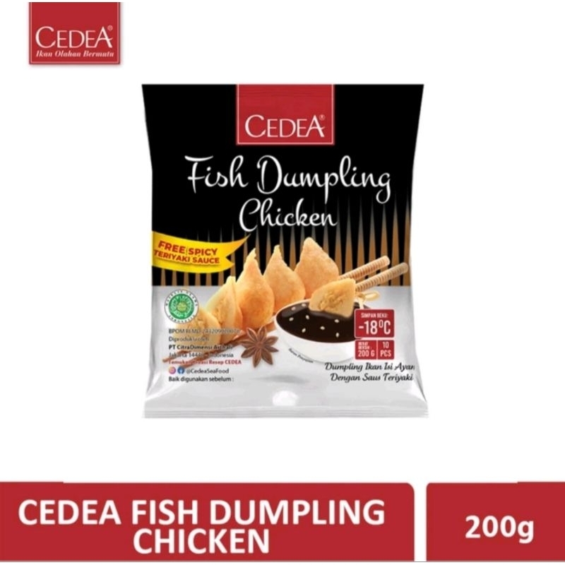 

Cedea Fish Dumpling chicken 200gr