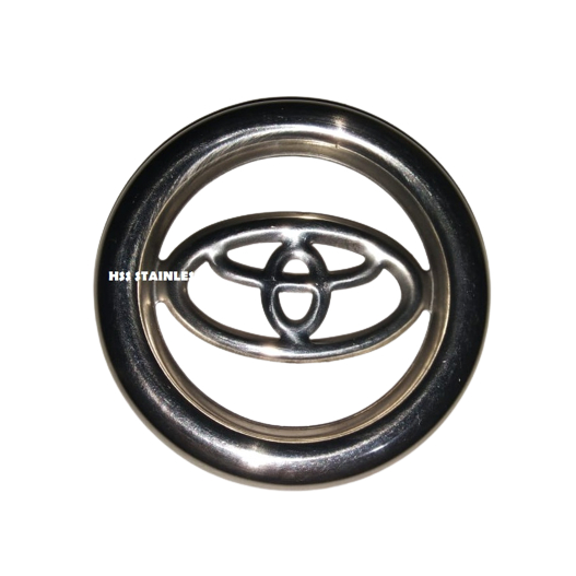 GELANG TOYOTA 4"INCH ( 10CM ) STAINLESS STEEL ( MOTIF PAGAR / ORNAMEN PAGAR )