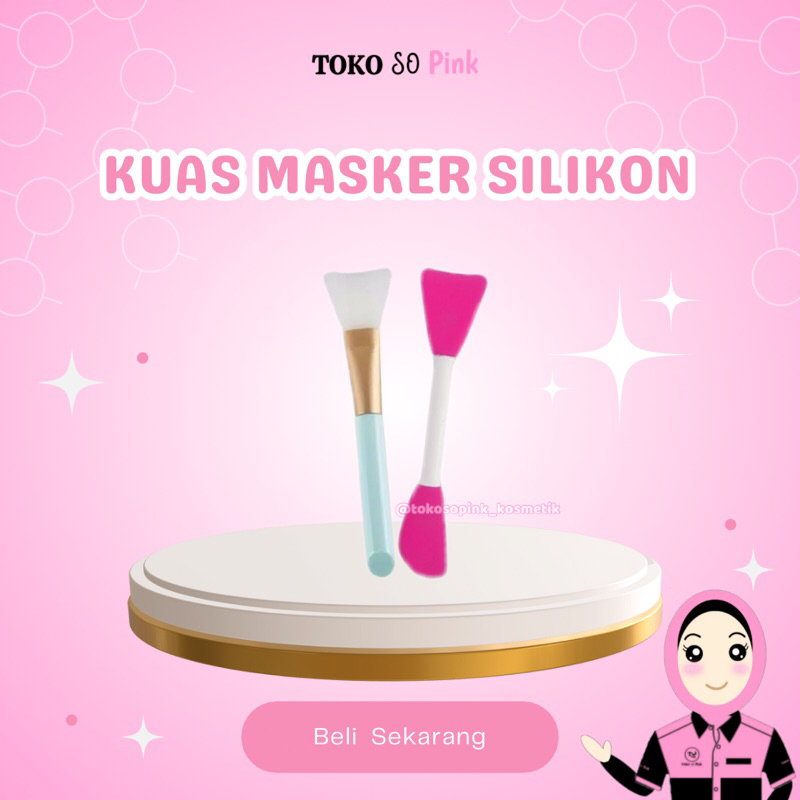 Toko So Pink -  Kuas Masker Silikon