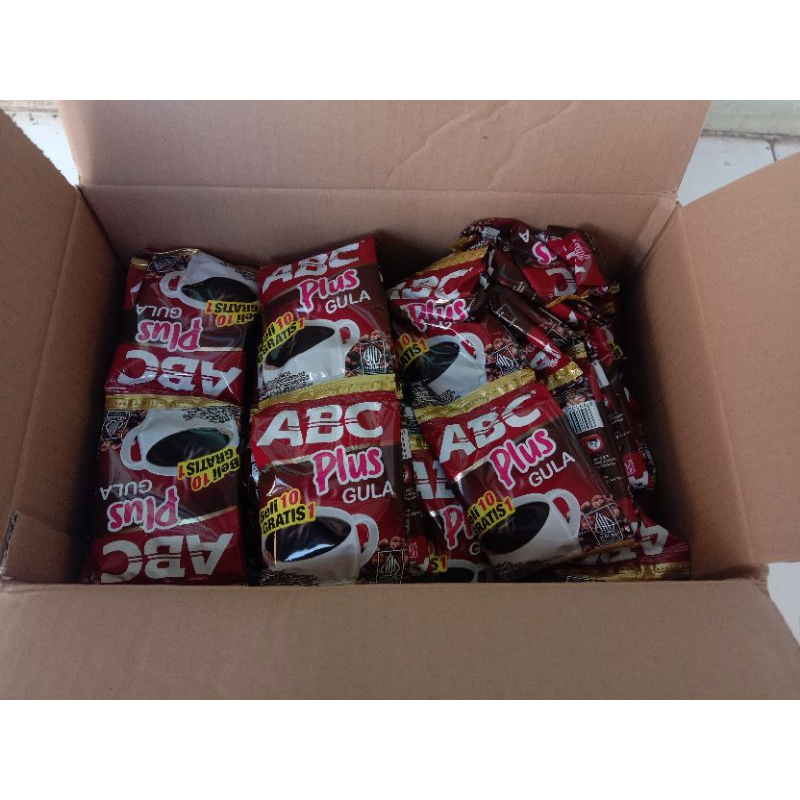

KOPI ABC PLUS 18 gr 1 Renceng (11 sachet).
