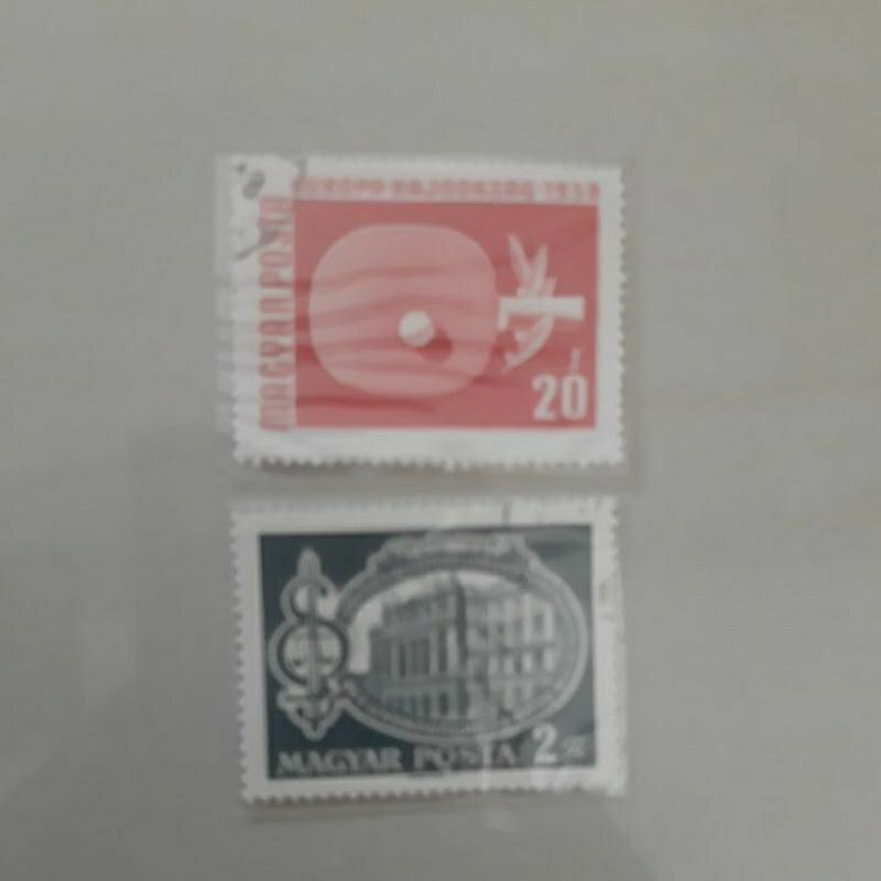 

Perangko Magyar posta 1958 & 1967 set 2 prangko