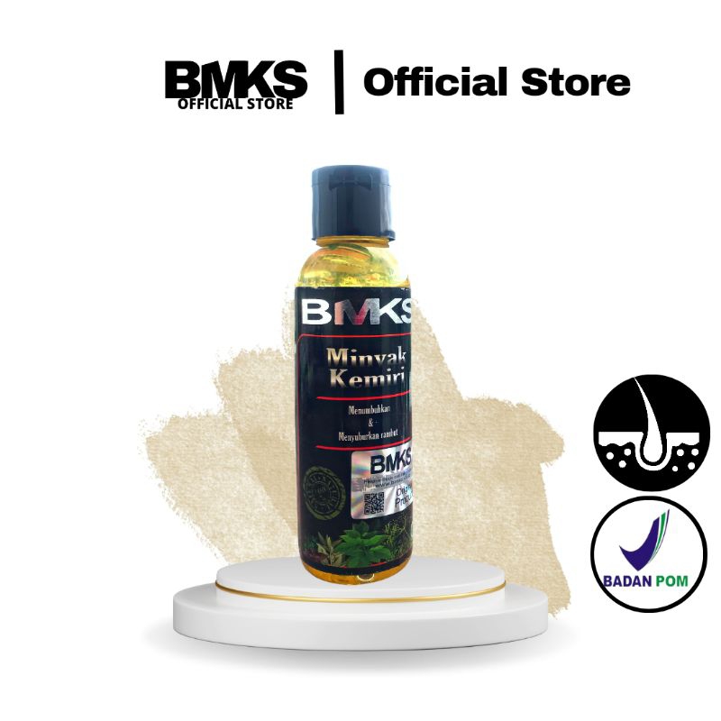 BMKS Minyak Kemiri Minyak Rambut BMKS Penumbuh Rambut Penebal Rambut ASLI