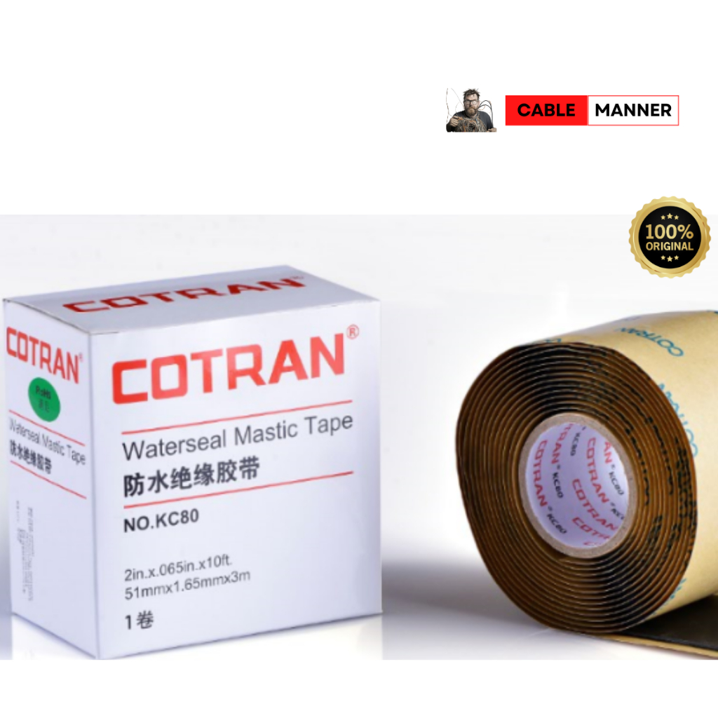 COTRAN RUBBER / isolasi rubber waterseal Cotran Mastic Tape KC80