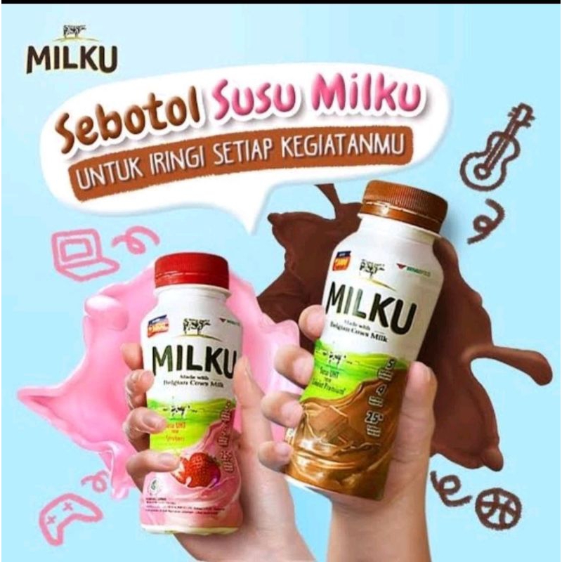 

Milku susu uht 200 ml