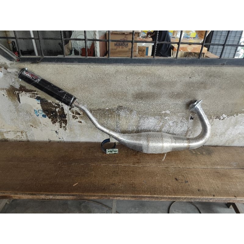 knalpot cobra ninja rr stainless CRT racing perut 41