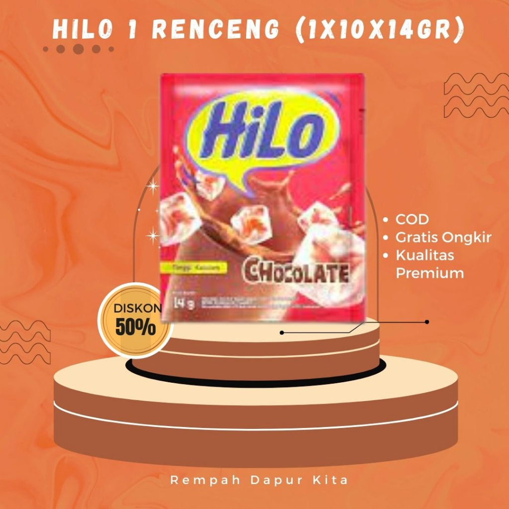 

HILO COKLAT 1O SACHET X 14 GRAM