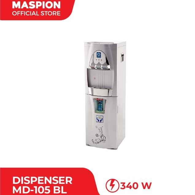 WATER DISPENSER MASPION GALON BAWAH MD-105 BL-GW/DISPENSER GALON BAWAH MD 105 BL GW