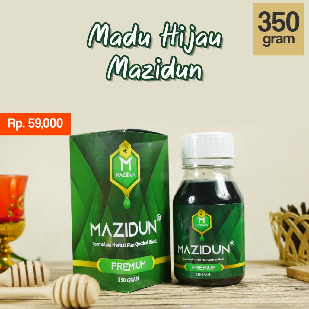 

Madu Hijau Plus Qusthul Hindi 350 Gr : Mengatasi Lambung, Vertigo, DLL