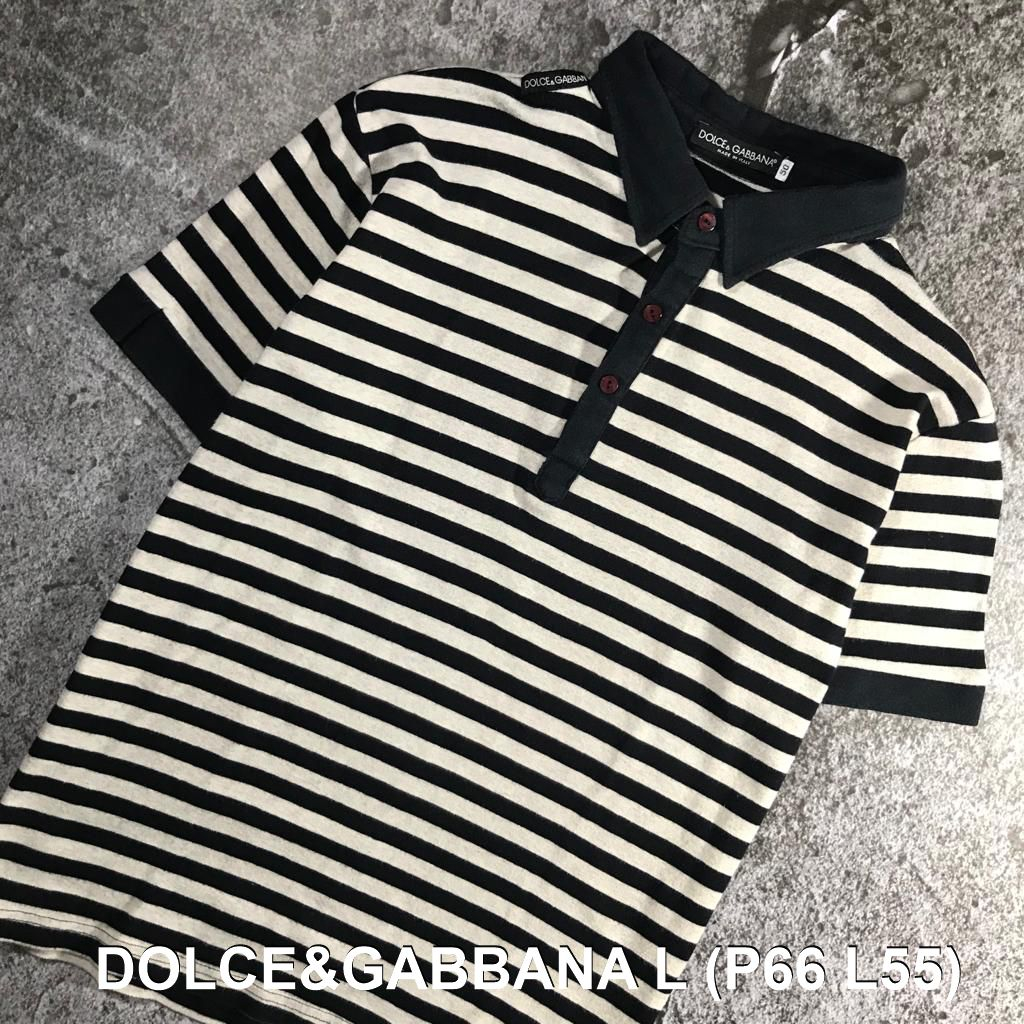 KAOS KERAH POLOSHIRT D&G (DOLCE & GABBANA) ORI